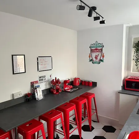 Villa Anfield Abode - Entire Lfc Themed House Liverpool Exterior foto