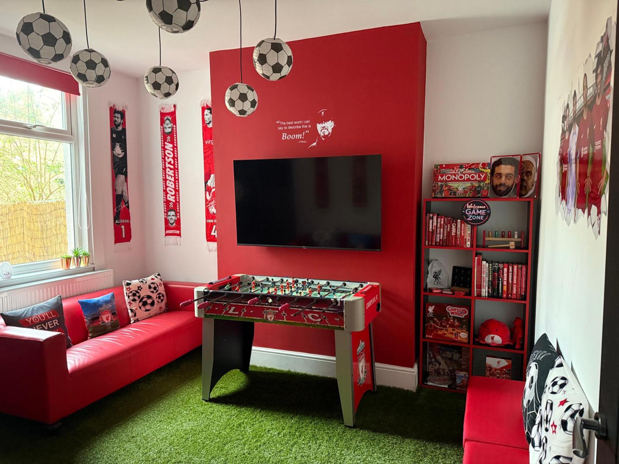 Anfield Abode - Entire Lfc Themed House * Liverpool